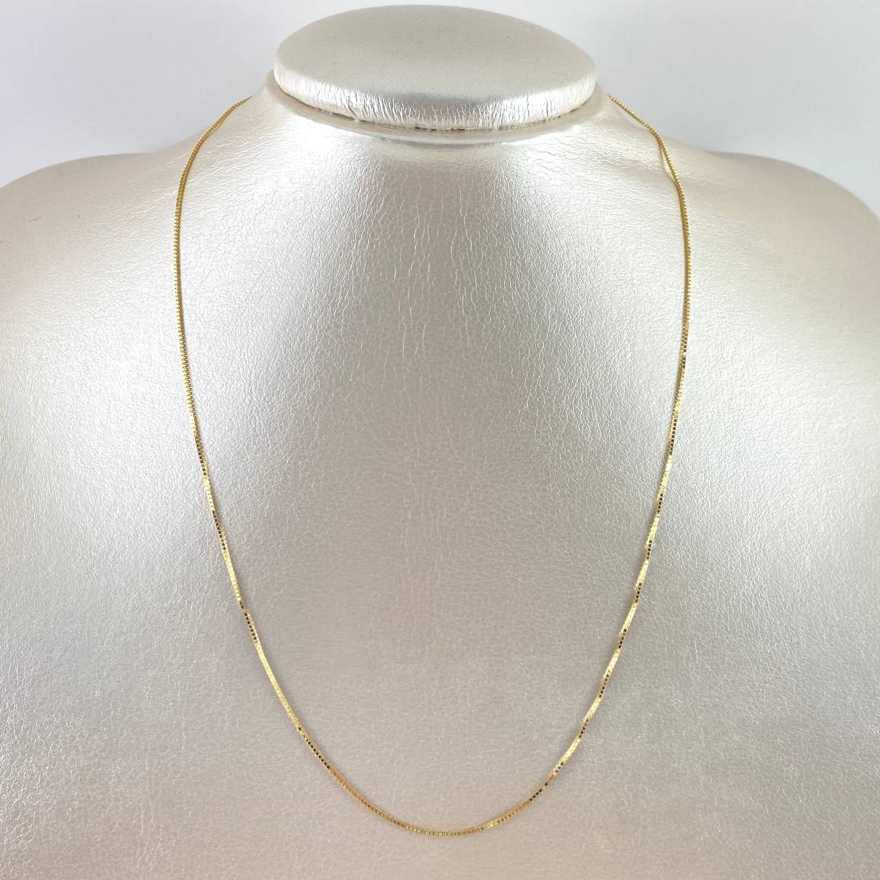 Cadena Veneciana 2.05gr / 45cm / 1mm Oro Amarillo +3 ©