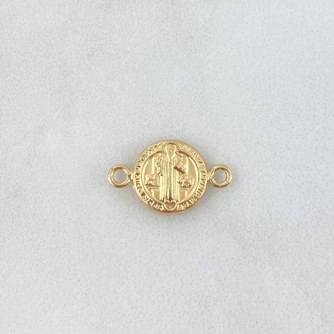 Herraje San Benito 0.4gr / 0.8cm / Troquelado Oro Amarillo