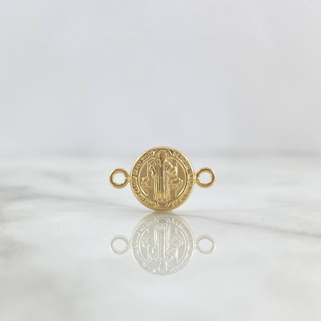 Herraje San Benito 0.5gr / 1cm / Troquelado Oro Amarillo