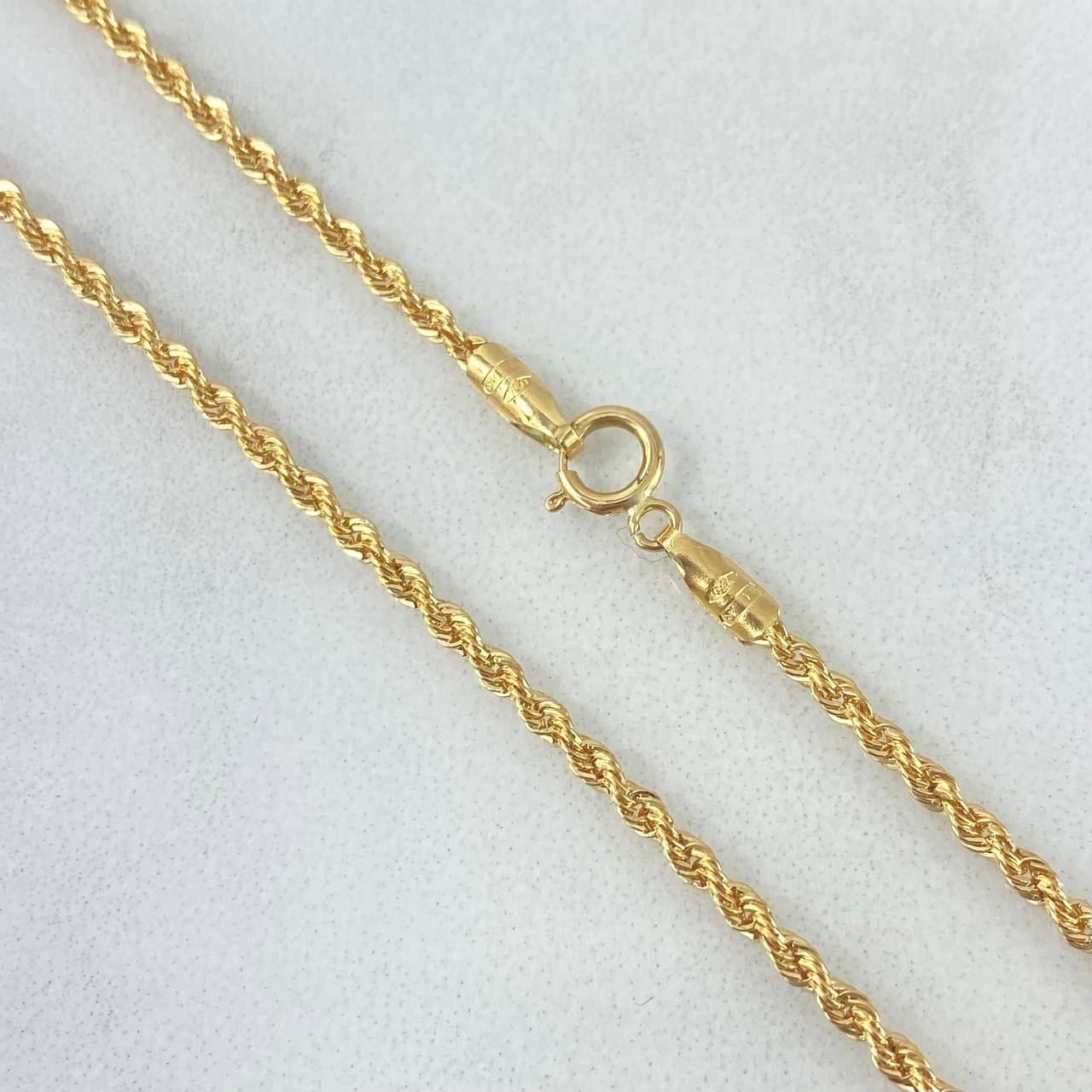 Cadena Lazo 1.5gr / 40cm / 1.6mm Oro Amarillo +3 ©