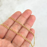 Cadena Panzer 13.7gr / 60cm / 3.3mm Oro Amarillo +1 18K ©