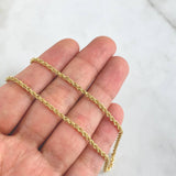 Cadena Lazo 9.1gr / 60cm / 3.4mm Oro Amarillo +3 18K ©