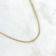 Cadena Cubana 3.05gr / 60cm / 2.4mm Oro Amarillo +0 18K