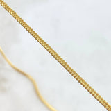 Cadena Franco 3.8gr / 50cm / 1.5mm Oro Amarillo +4