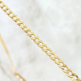 Cadena Cubana 13.15gr / 60cm / 5.2mm Oro Amarillo +0 18K