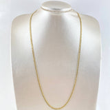 Cadena Cubana 13.15gr / 60cm / 5.2mm Oro Amarillo +0 18K