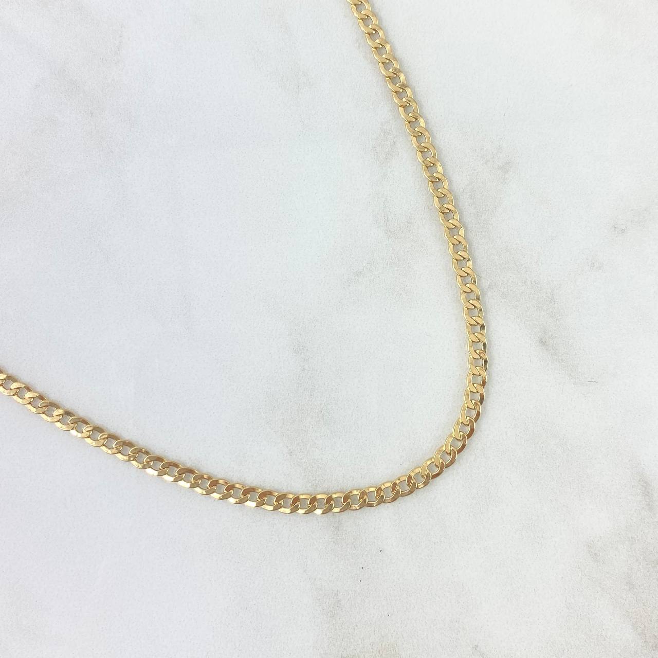 Cadena Cubana 13.15gr / 60cm / 5.2mm Oro Amarillo +0 18K