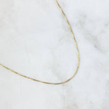 Cadena Veneciana 1.35gr / 45cm / 0.7mm Oro Amarillo +3 ©