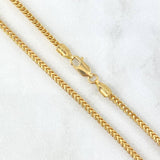 Cadena Franco 8.7gr / 60cm / Oro Amarillo +3 18K *