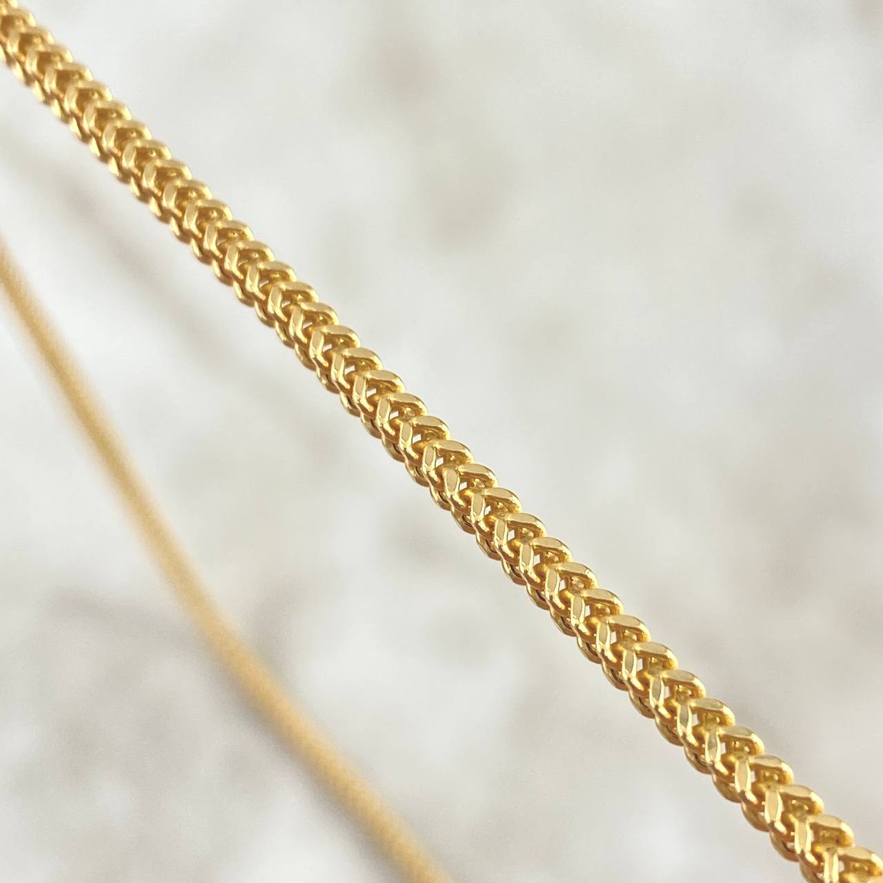 Cadena Franco 8.7gr / 60cm / Oro Amarillo +3 18K *