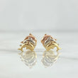 Topos Trio Delfines 0.9gr / 8mm Lisos Tres Oros