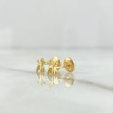 Topos Perro Globo 0.9gr / 5mm Liso Oro Amarillo