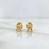 Topos Perro Globo 0.9gr / 5mm Liso Oro Amarillo