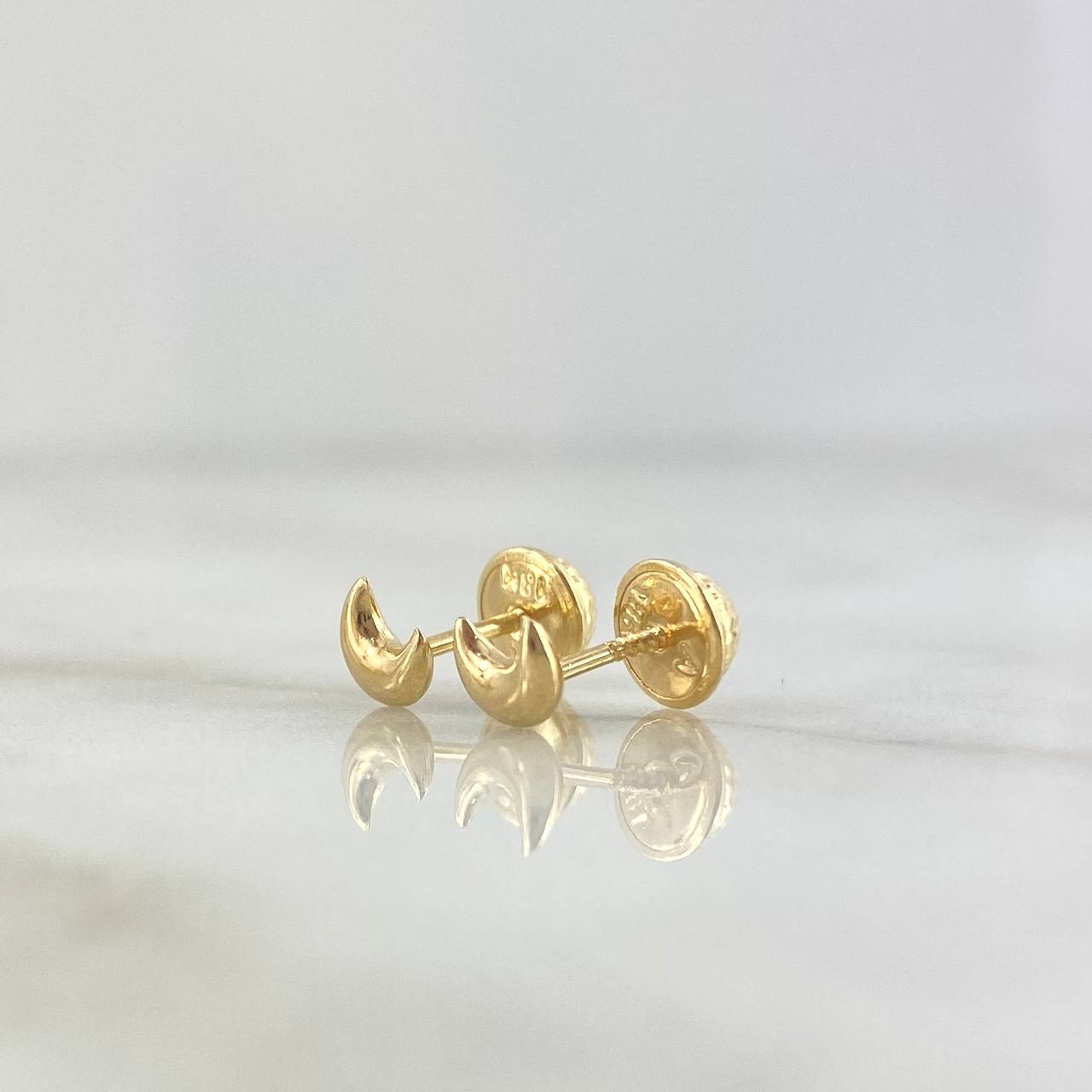 Topos Luna 0.4gr / 4mm Oro Amarillo