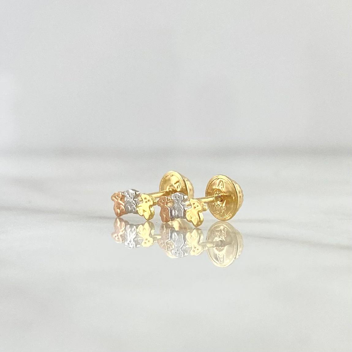 Topos Trio Osos TS 0.75gr / 8mm Lisos Tres Oros