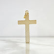 Dije Cruz Filigrana Zig - Zag 4.75gr / 5cm / Plana Oro Amarillo ©