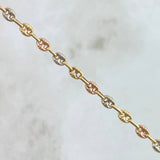 Pulso GC 2.3gr / 18cm / Diamantado Tres Oros ©