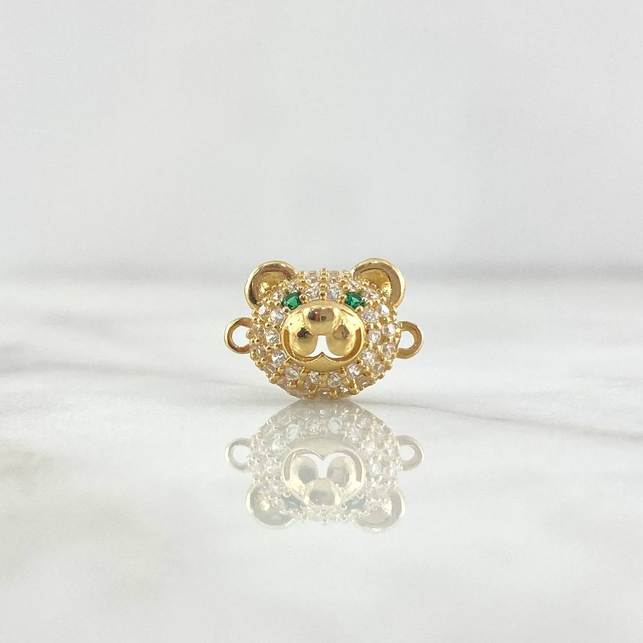 Herraje Rostro Oso 1.75gr / 1.5cm / Circones Blancos - Verdes Oro Amarillo