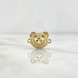 Herraje Rostro Oso 1.75gr / 1.5cm / Circones Blancos - Verdes Oro Amarillo