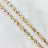 Cadena GC 12.55gr / 60cm / 5mm Lisa Tres Oros