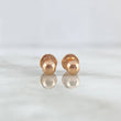 Topos Bola 0.45gr / 4mm Lisa Oro Rosa