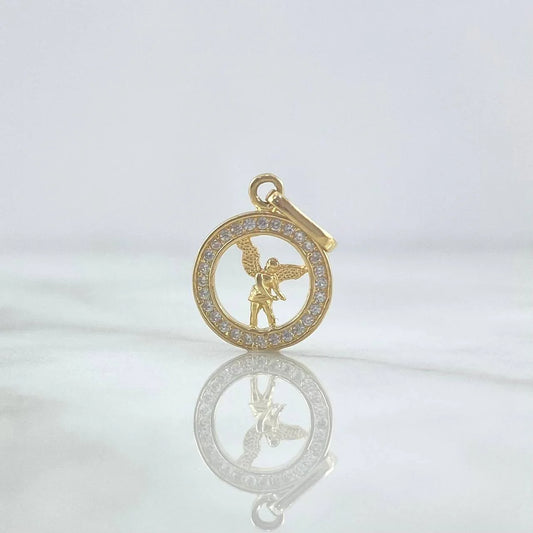 Dije San Gabriel 1.1 g / 1.8 cm Oro Amarillo 18K