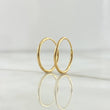 Candongas Aro 0.55gr / 1.2cm / Oro Amarillo 18K *