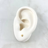 Topos Corazón 0.45gr / 4mm Oro Amarillo 18K