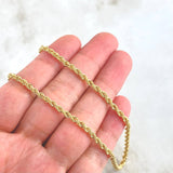 Cadena Lazo 5.65gr / 60cm / 2.8mm Oro Amarillo +3