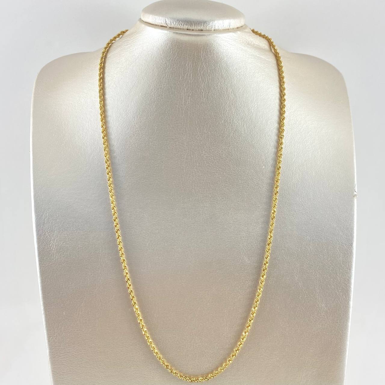 Cadena Lazo 5.65gr / 60cm / 2.8mm Oro Amarillo +3