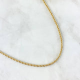 Cadena Lazo 5.65gr / 60cm / 2.8mm Oro Amarillo +3