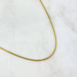 Cadena China 4.2gr / 60cm / 3mm Oro Amarillo +0 18K