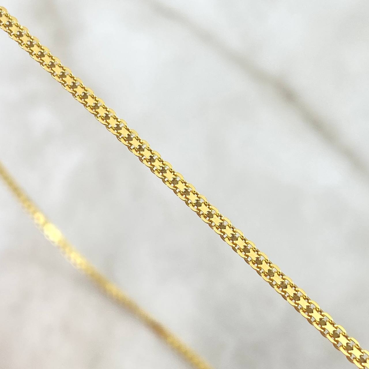 Cadena China 4.2gr / 60cm / 3mm Oro Amarillo +0 18K