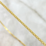 Cadena China 4.2gr / 60cm / 3mm Oro Amarillo +0 18K