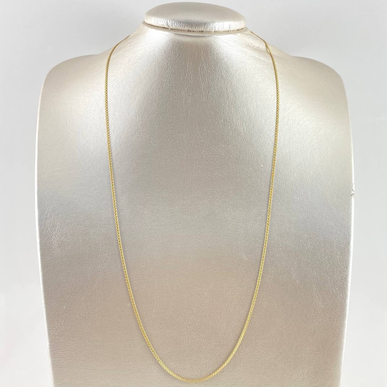 Cadena China 3.15gr / 60cm / 1.5mm Oro Amarillo +0
