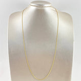 Cadena China 3.15gr / 60cm / 1.5mm Oro Amarillo +0