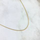 Cadena China 3.15gr / 60cm / 1.5mm Oro Amarillo +0