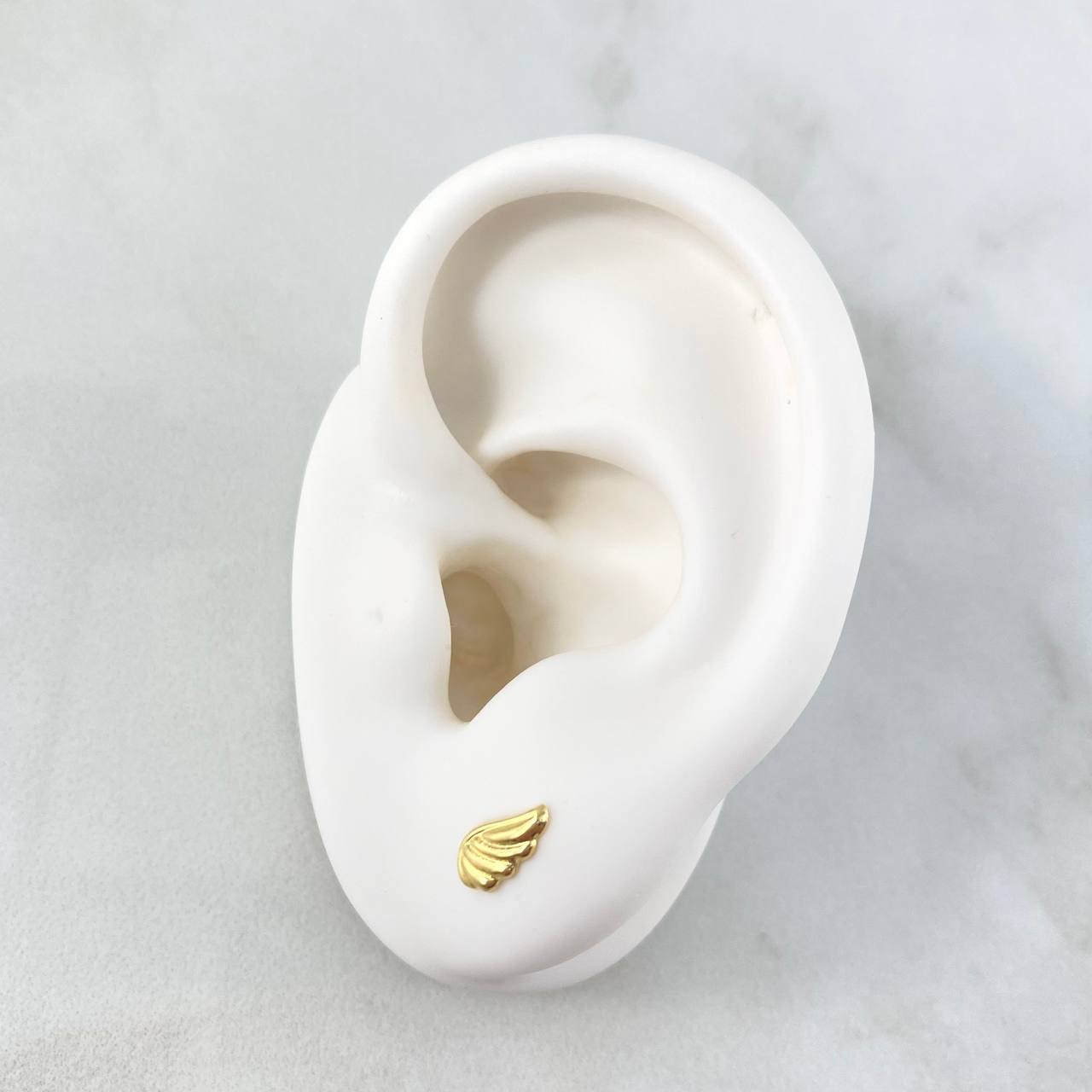 Topos Alas 0.6gr / 0.8cm / Oro Amarillo 18K *