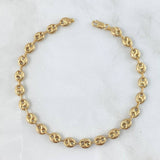 Pulso GC 4.65gr / 18cm / 5.8mm Liso Oro Amarillo 18K