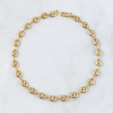 Pulso GC 3.4gr / 21cm / 4.6mm Liso Oro Amarillo ©