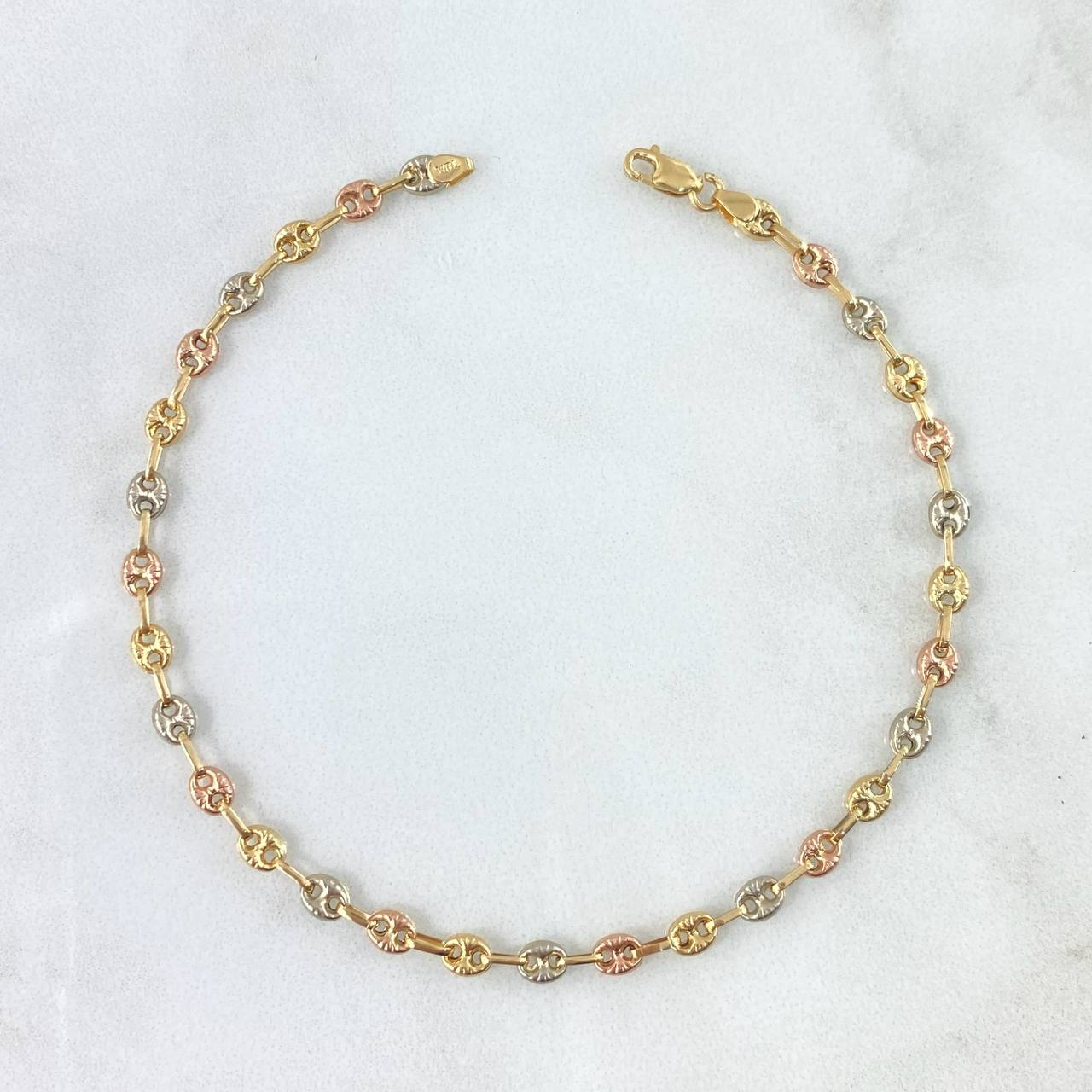 Pulso GC 2.8gr / 19.5cm / Tres Oros 18K *