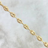 Pulso GC 3.15gr / 17cm / 3.8mm Diamantado Oro Amarillo 18K *