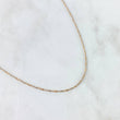 Cadena Singapur 1.75gr / 45cm / 1.2mm Tres Oros +3 *