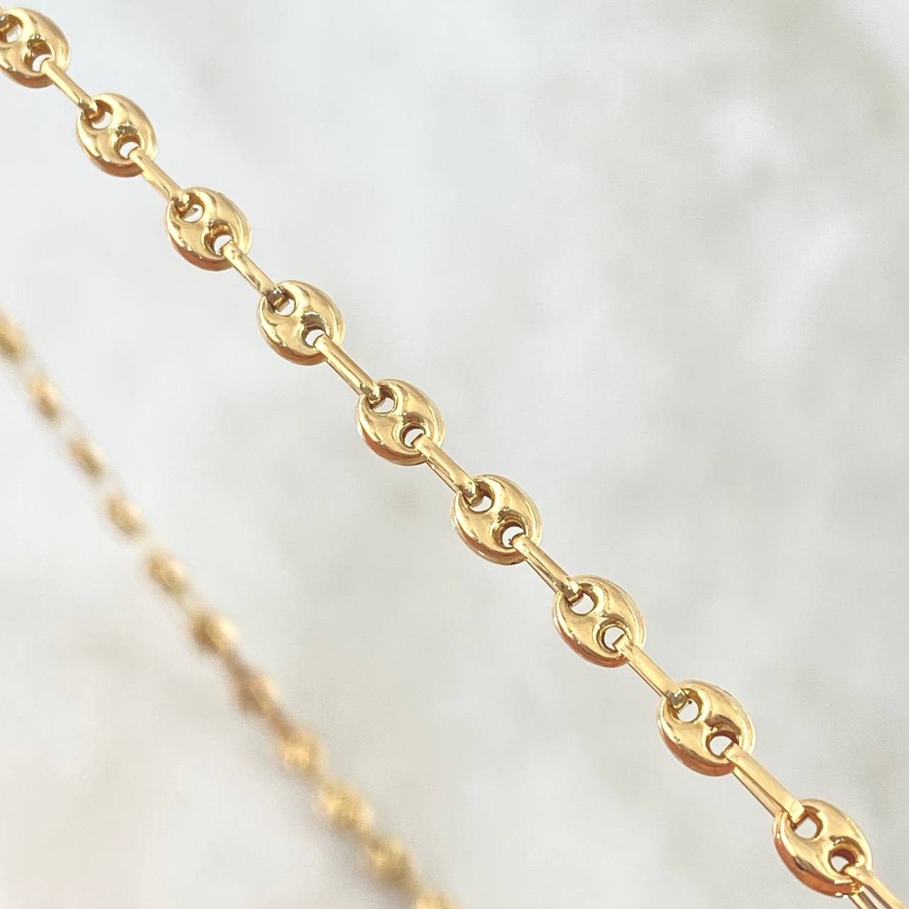 Cadena GC 4.85gr / 45cm-3.1mm Oro Amarillo 18K