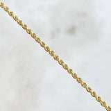 Cadena Lazo 1.85gr / 50cm / 1.6mm Oro Amarillo +3
