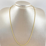 Cadena Lazo 1.85gr / 50cm / 1.6mm Oro Amarillo +3