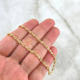Cadena GC 9.35gr / 60cm / 4.1mm Diamantada Oro Amarillo 18K ©