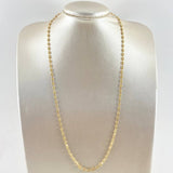 Cadena GC 9.35gr / 60cm / 4.1mm Diamantada Oro Amarillo 18K ©
