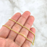 Cadena Franco 4.4gr / 60cm / 1.6mm Oro Amarillo +4 *