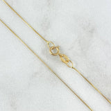 Cadena Veneciana 1.1gr / 40cm-0.5mm Oro Amarillo +3 18K *